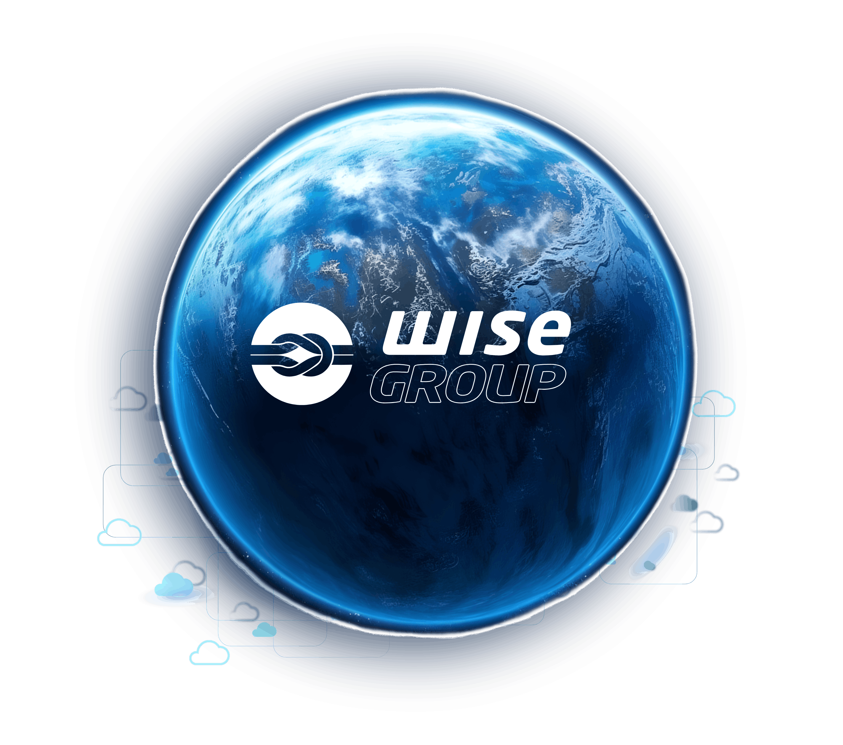 Earth visualization representing Orbalux global telemetry platform